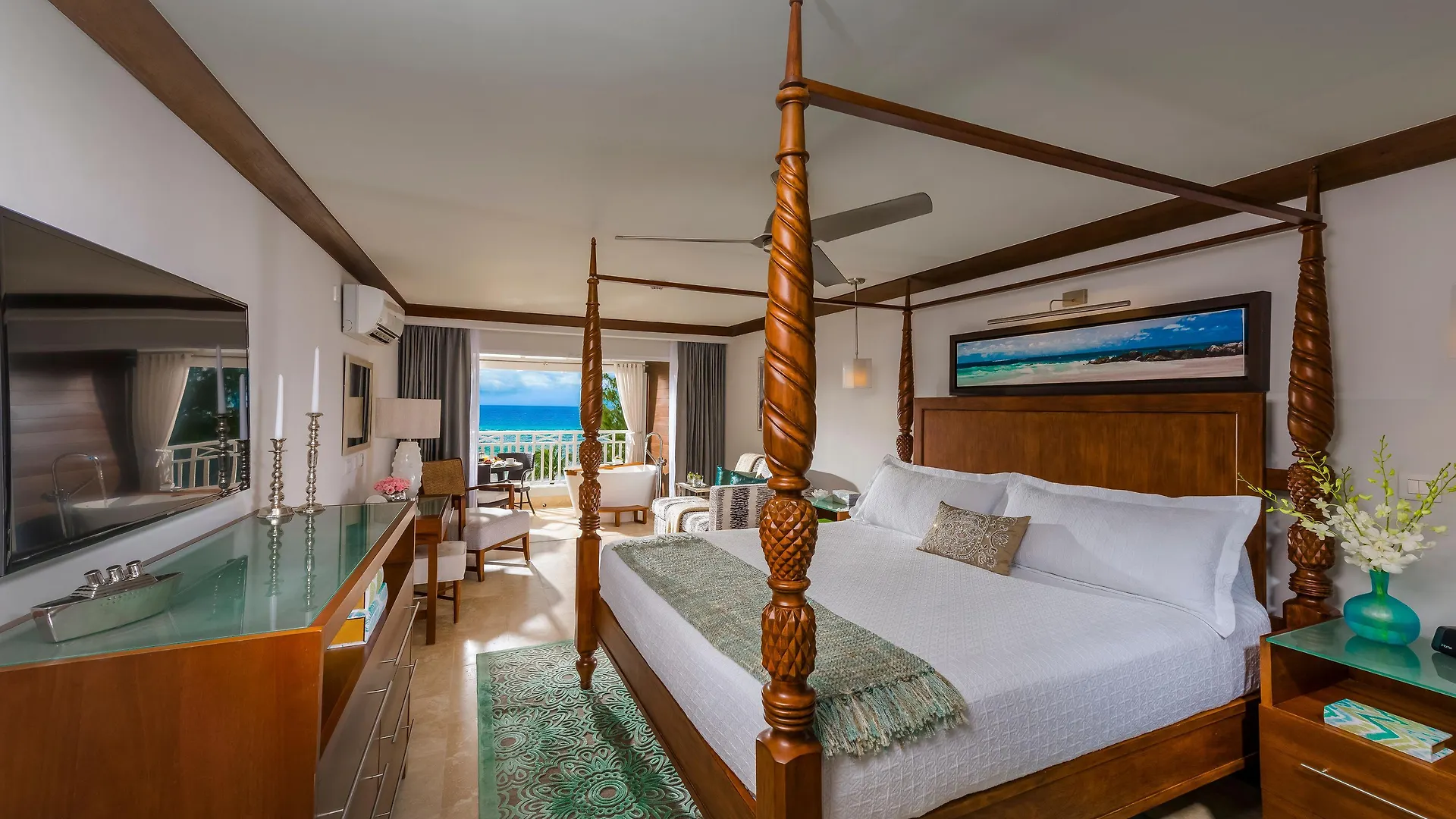***** Курортный комплекс Sandals Barbados All Inclusive - Couples Only (Adults Only) Крайст-Черч Барбадос